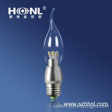 Sumsung 5630 SMD 3W Chandelier E27 Led Candle Bulb